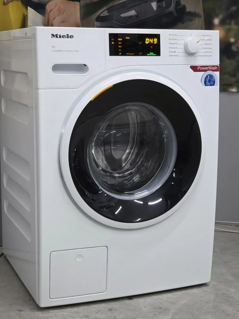 Преміальна пральна машина Miele W1  8 кг PowerWash 2.0 розглажка паром — фото 2