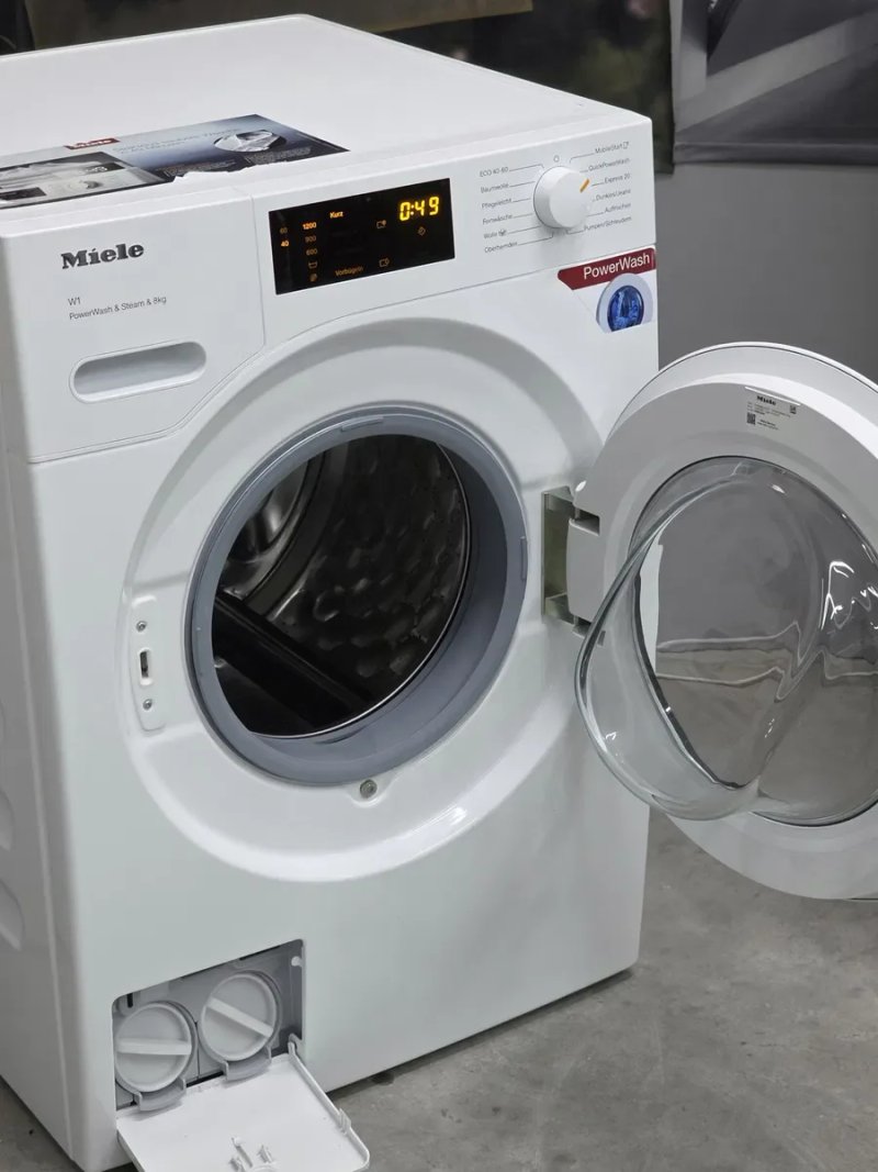 Преміальна пральна машина Miele W1  8 кг PowerWash 2.0 розглажка паром — фото 4