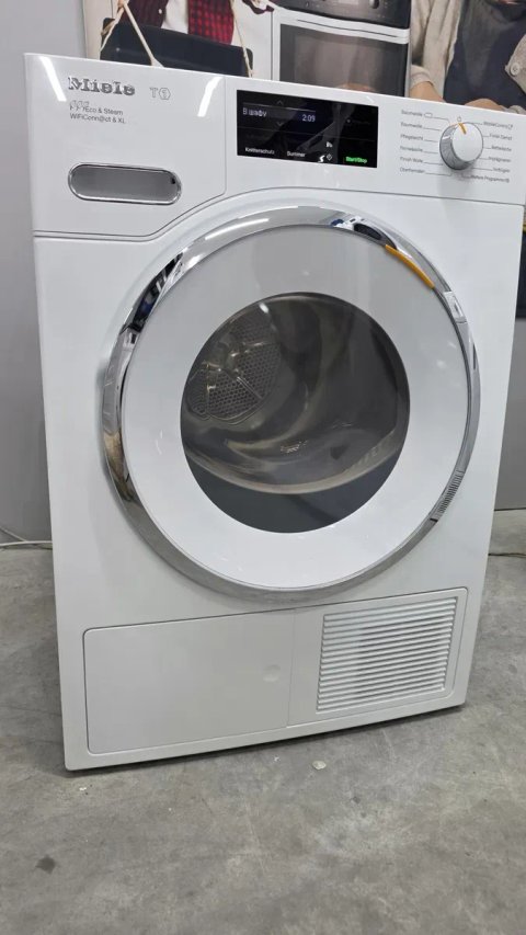 Преміальна сушильна машина Miele TWJ 680 з укр меню FragranceDos Dampf Finish