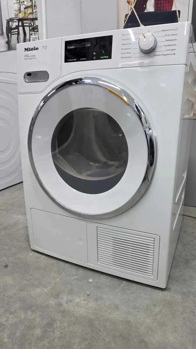 Преміальна сушильна машина Miele TWJ 680 з укр меню FragranceDos Dampf Finish — фото 2