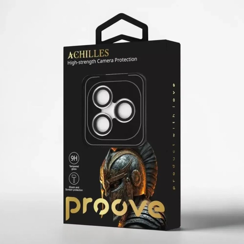 ПРЕМІАЛЬНЕ Захисне скло для камери iPhone 17/16/15 | Proove Achilles | ОРИГІНАЛ | ВЕЛИКА НАЯВНІСТЬ !!! — фото 2