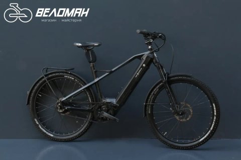 Преміальний електровелосипед HNF-Nicolai UD3 Urban All Terrain E-Bike Enviolo. Rock Shox, велосипед, ремінь
