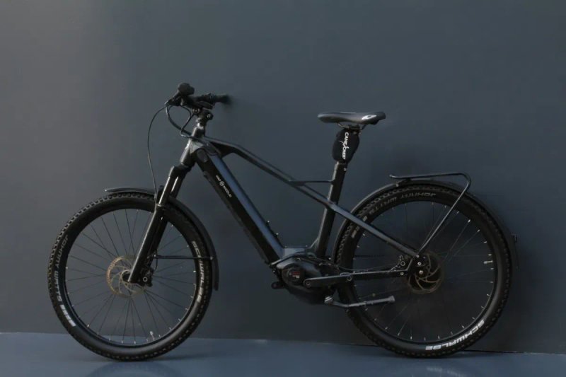 Преміальний електровелосипед HNF-Nicolai UD3 Urban All Terrain E-Bike Enviolo. Rock Shox, велосипед, ремінь — фото 2