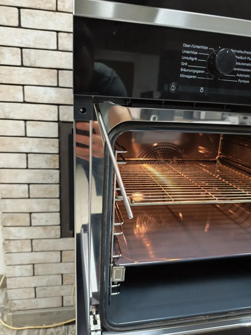Преміальний комплект вбудованої техніки Miele Духова шафа H6267BP + Мікрохвильова піч M8160-2 Чорне скло Антрацит — фото 5