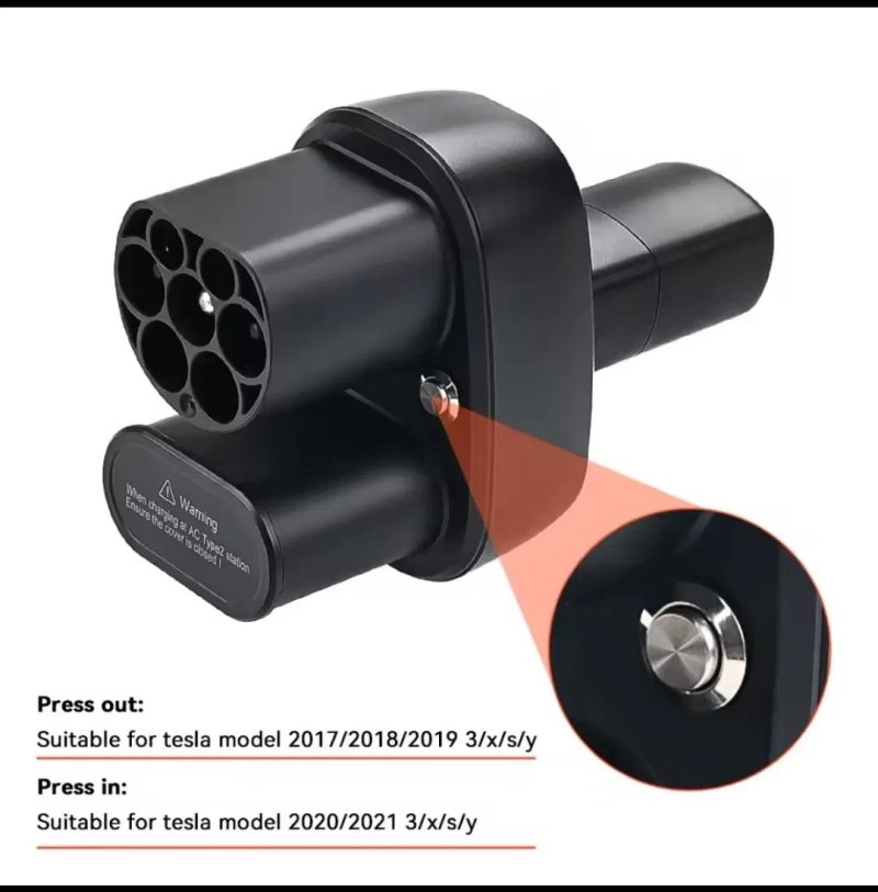 Преміум адаптер Tesla NACS - CCS2 + Type 2 Ipengen | AC+DC 400A 250кВт | Швидка та повільна зарядка | Для Tesla USA NACS — фото 8