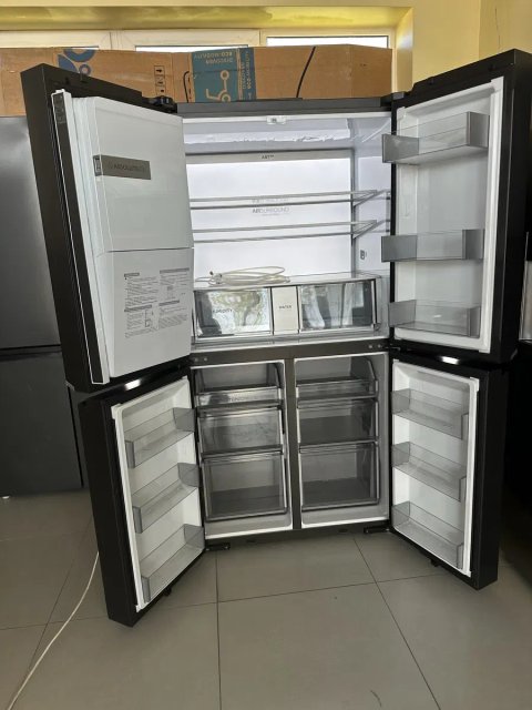Преміум! Холодильник Side by Side Haier HCR7918EIMB Гарантія Доставка