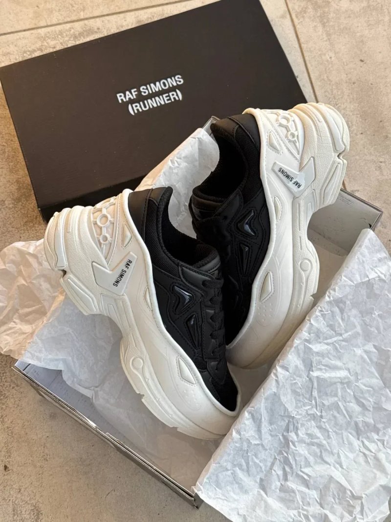 Преміум Модель! Кросівки Raf Simons Pharaxus White Black Раф Сімонс Фарахус, raf simons,рафи (білі,чорні) — фото 3