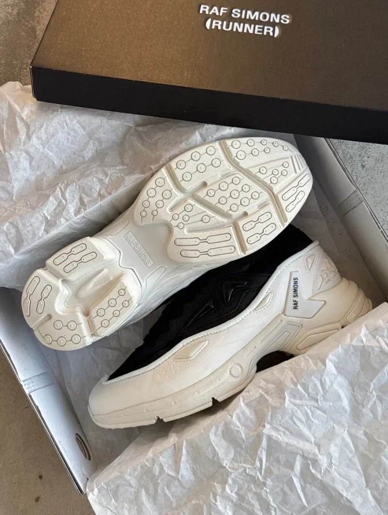 Преміум Модель! Кросівки Raf Simons Pharaxus White Black Раф Сімонс Фарахус, raf simons,рафи (білі,чорні) — фото 5