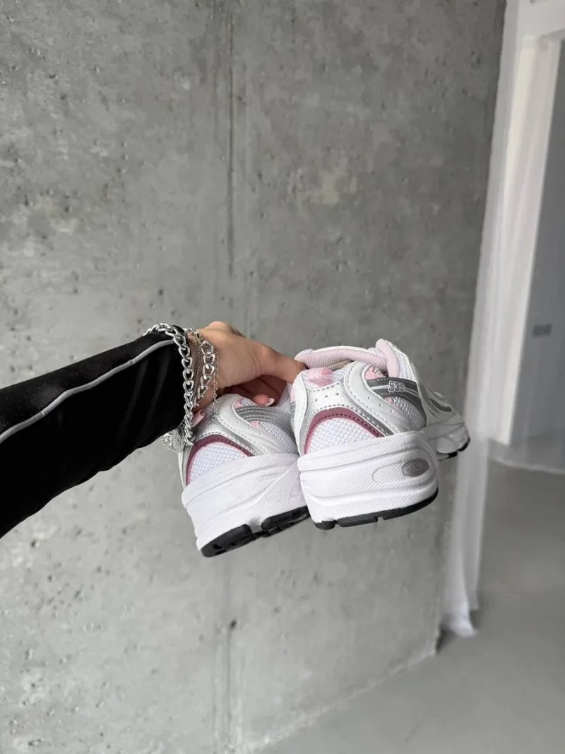 PREMIUM ‼️ New Balance 530 White Pink / женские кросовки / кросівки Нью беленс 37 38 39 40 — фото 3