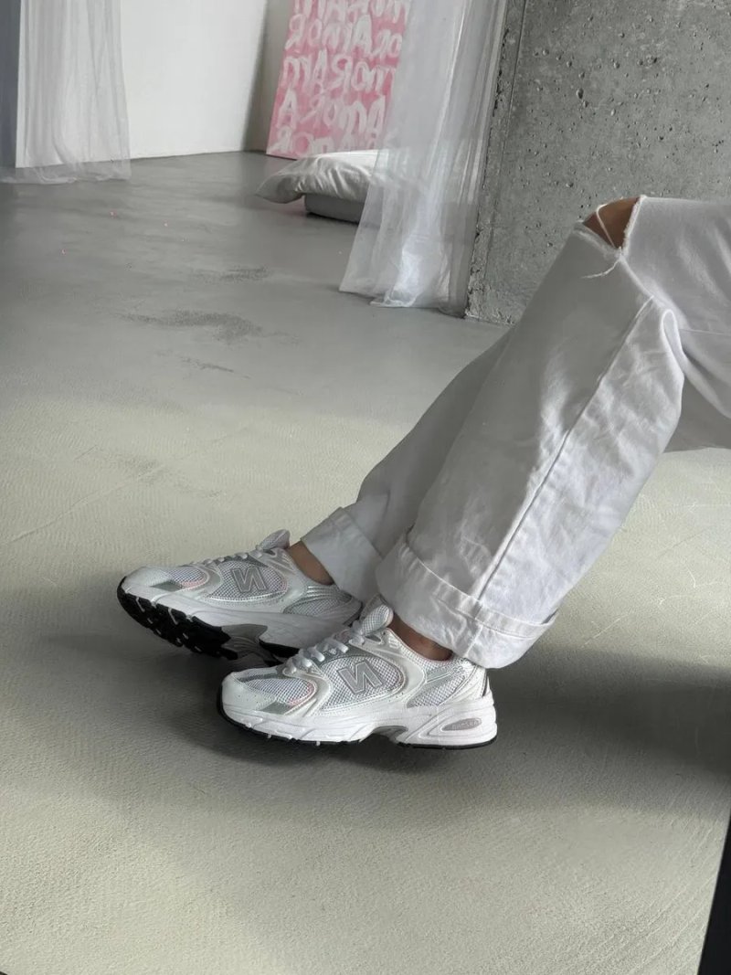 PREMIUM ‼️ New Balance 530 White Pink / женские кросовки / кросівки Нью беленс 37 38 39 40 — фото 5