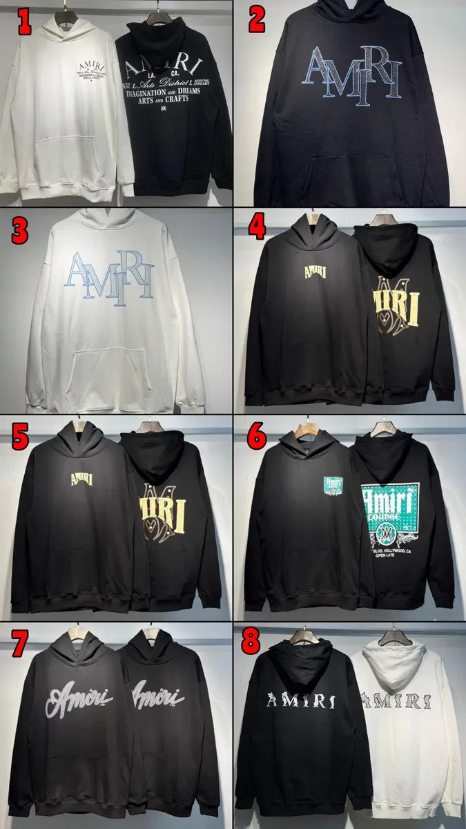 ПРЕМІУМ ЯКІСТЬ ‼️Стильні брендові унісекс Худі Amiri / XS-XXL, Унісекс, ПРЕМІУМ — фото 2