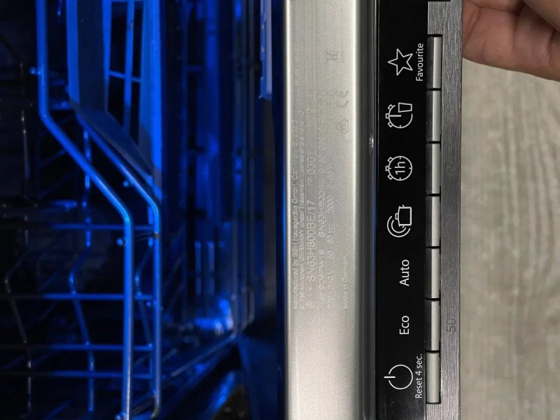 ПреміумТоп 23 рік Посудомийна машина Siemens SNG3H800BE/17 Led-підсвітка Проекція — фото 8