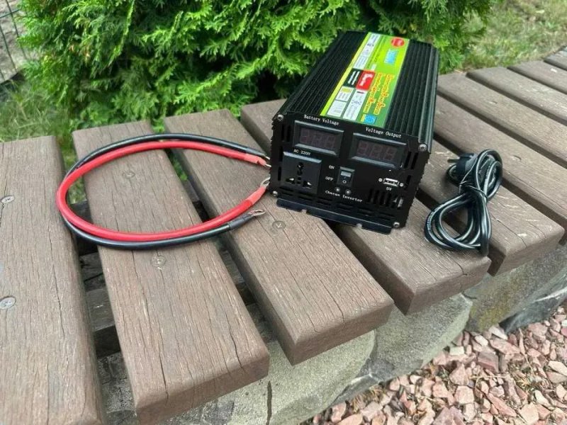 ‼️Преобразователь 12 220 5200W Инвертор c зарядным устройством UPS ИБП — фото 4