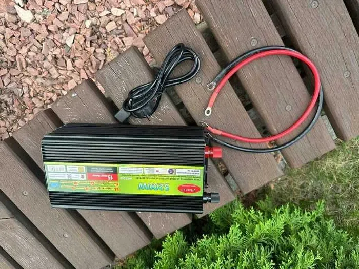‼️Преобразователь 12 220 5200W Инвертор c зарядным устройством UPS ИБП — фото 5
