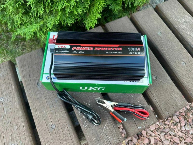 Преобразователь 12 220 чистая синусоида 1300w.‼️ Преобразователь 12 220 с зарядкой 1300ватт.‼️Преобразователь напряжения. ИБП. Инвертор генератор 1300 — фото 5