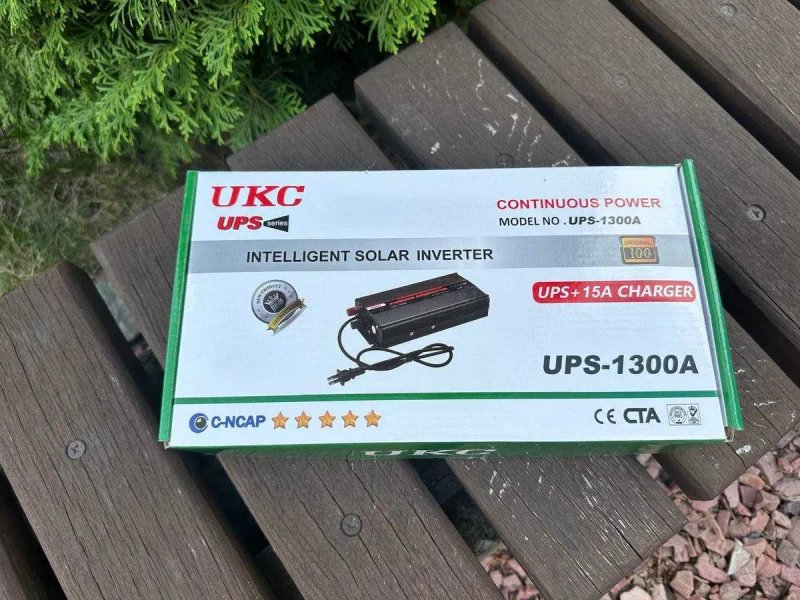 Преобразователь 12 220 чистая синусоида 1300w.‼️ Преобразователь 12 220 с зарядкой 1300ватт.‼️Преобразователь напряжения. ИБП. Инвертор генератор 1300 — фото 7