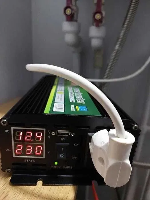Преобразователь 12 220 чистая синусоида. Ивертор 5000.‼️ Ивертор 5000w, ивертор 5 квт. Преобразователь тока. Инвертор 5 квт. преобразователь 12 в — фото 7