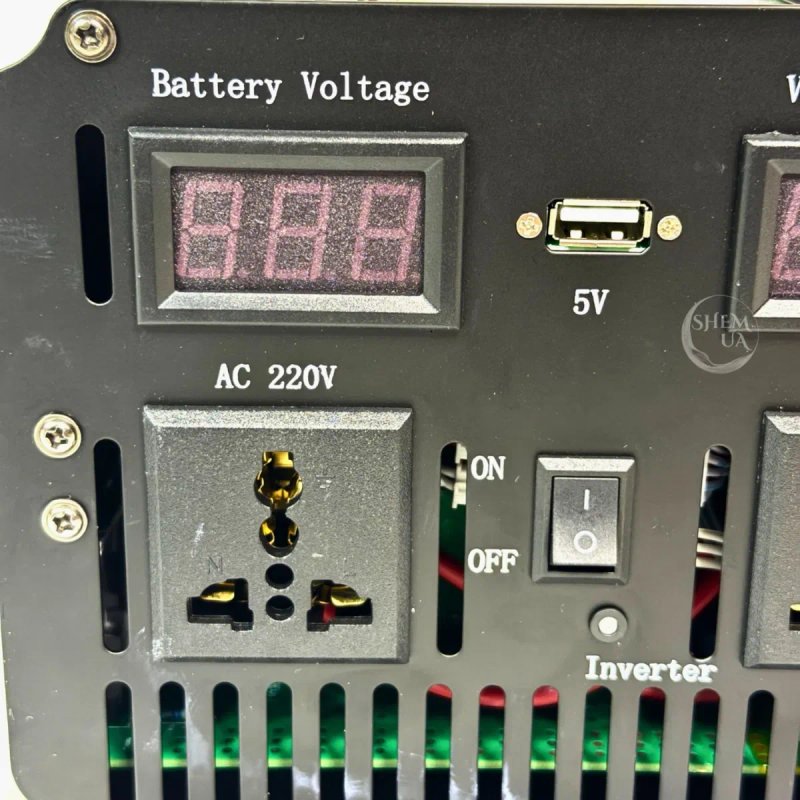 ‼️Преобразователь 12-220v 9000w Инвертор. ‼️Плавный пуск ⫸Акция -30%‼️Инвертор для дома‼️ Акумулятори LiFePo4 — фото 2