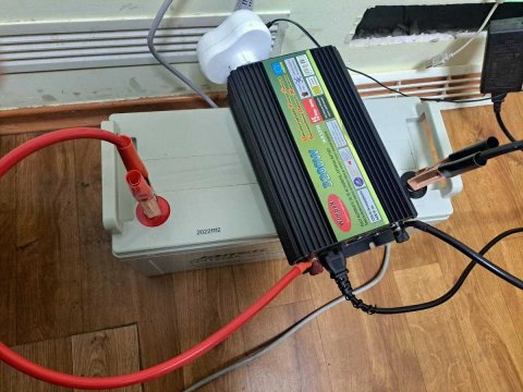 Преобразователь Inv. Інвертор 12-220 3200w+UPS Для хол., насоса, котла