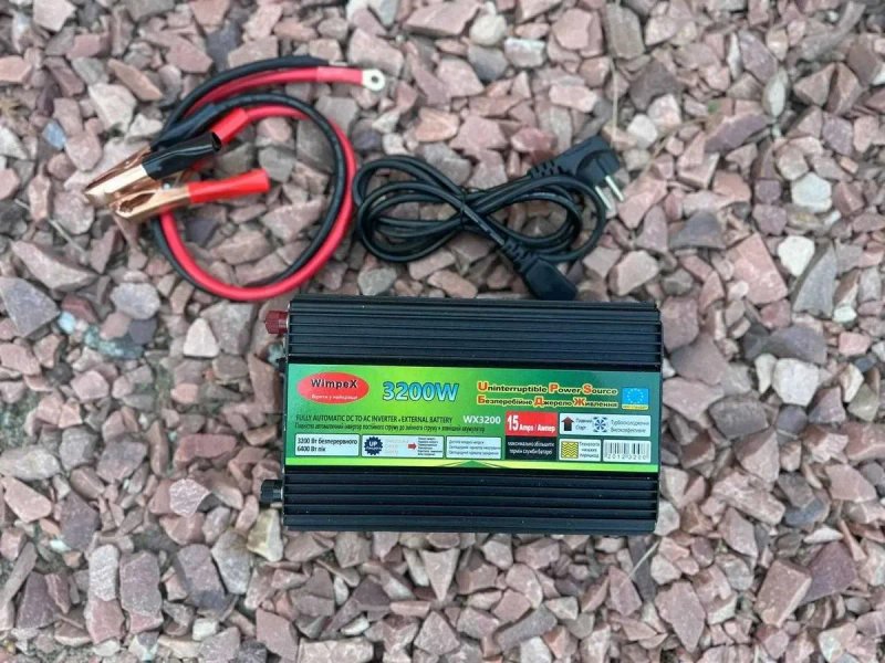 Преобразователь Inv. Інвертор 12-220 3200w+UPS Для хол., насоса, котла — фото 2