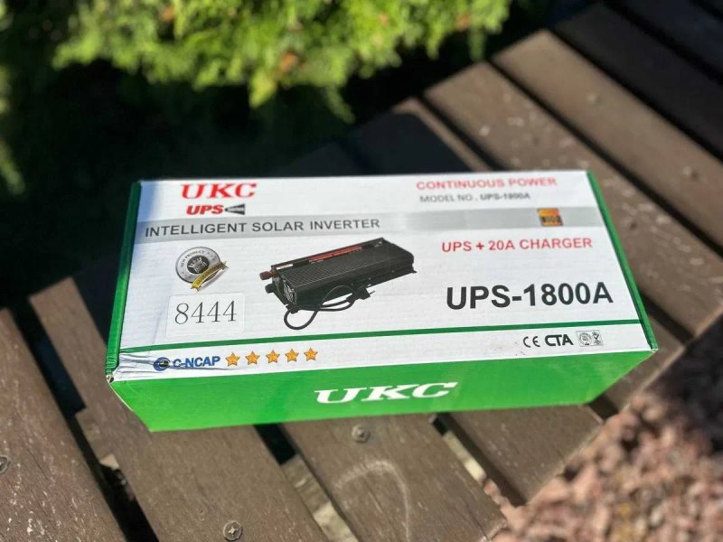 Преобразователь напряжения инвертор UKC UPS 12-220 1800W Перетворювач — фото 6
