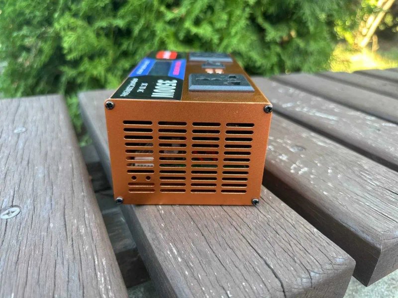 ℹ️ Преобразователь тока 12v 3500w с монитором + 2 розетки. Инвертор — фото 6