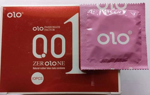 Презервативи OLO Zerolone з розігріваючим ефектом (10 шт.) + ПОДАРУНОК