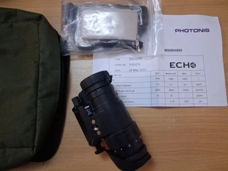 Прилад нічного бачення на білом фосфоре  PVS 14 пнб, ген 3, 2000 Фом,  монокуляр, нічне водіння, — фото 2