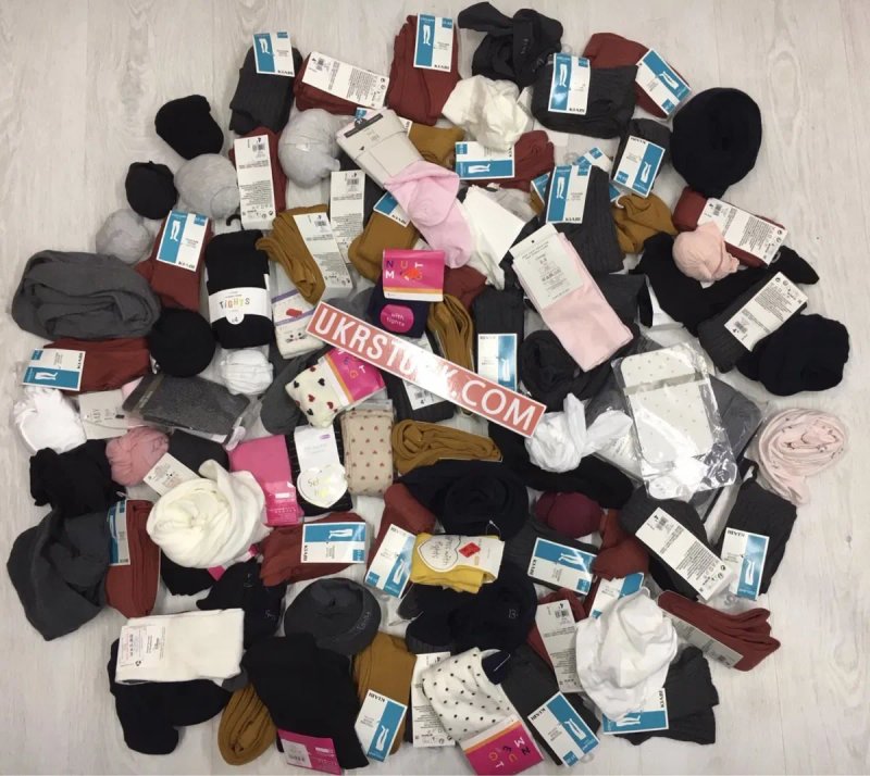 Primark Колготи дитячі Англія, 12,5€/кг, сток оптом, стоковий одяг — фото 2