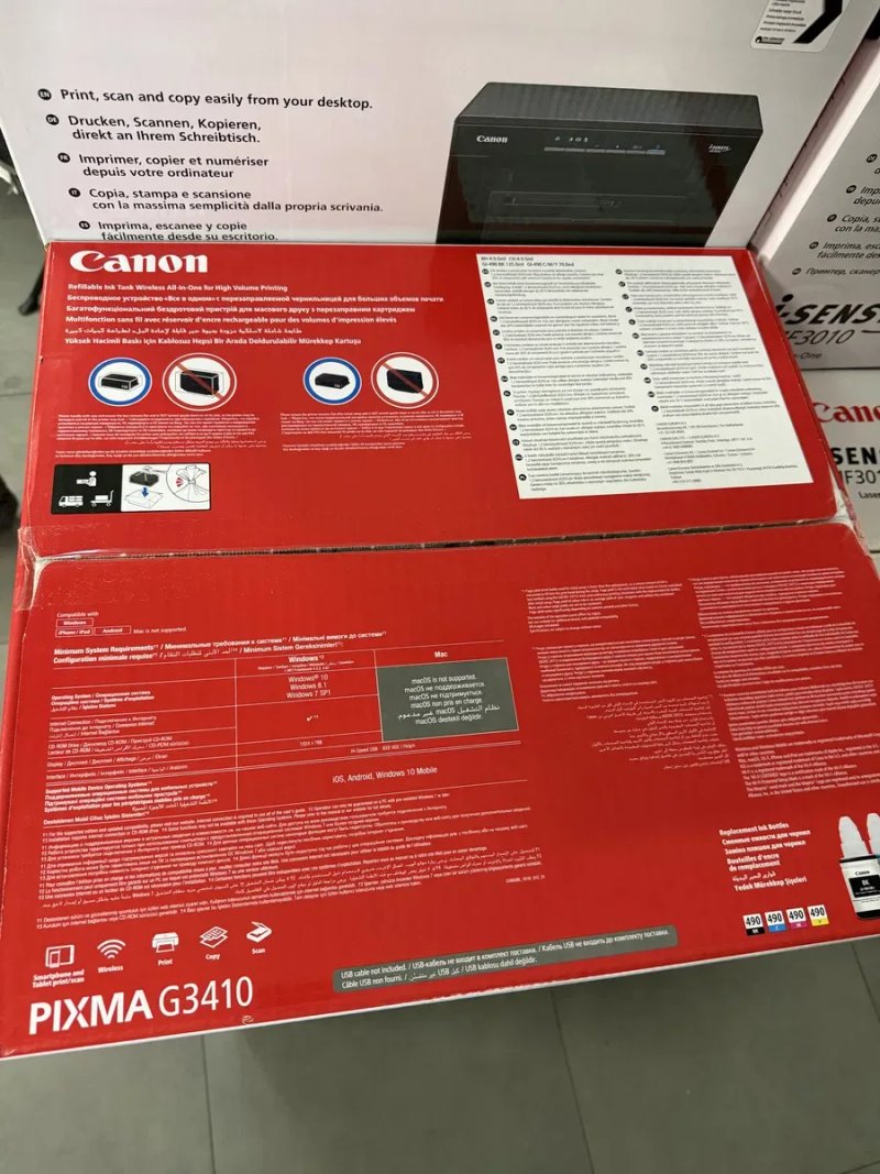 Принтер Canon Pixma G3410 гурт та роздріб. — фото 3