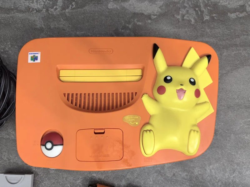 Приставка Nintendo N64 pikachu ntsc j — фото 2