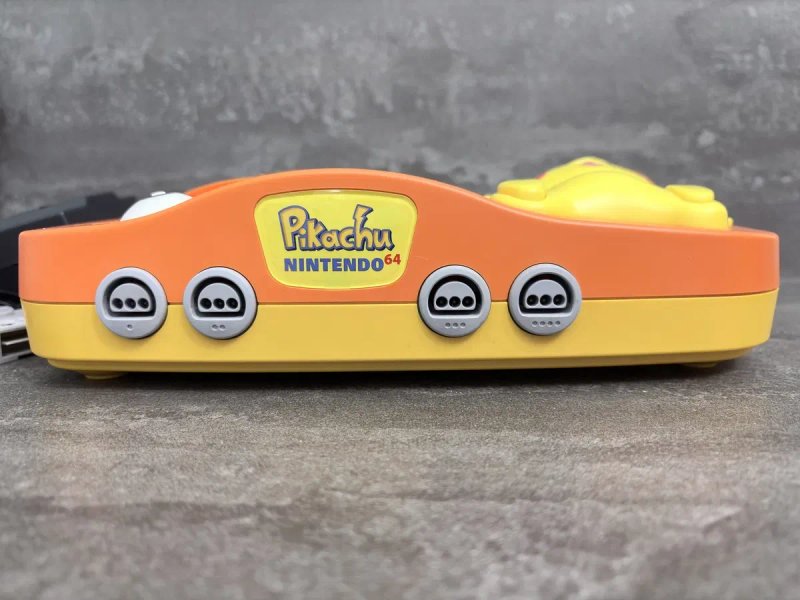 Приставка Nintendo N64 pikachu ntsc j — фото 5