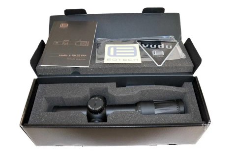 Приціл EOTech Vudu 1-10x28 FFP загонник (Сітка LE-5 MRAD) Оригінал
