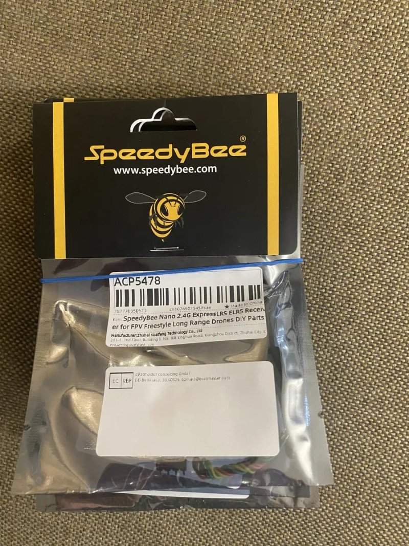 Приймач SpeedyBee, BAYCK ,JHEMCU, BetaFPV, Cyclone, HPXGRC — фото 2