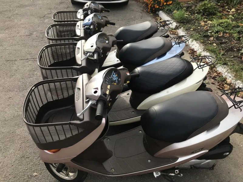 Продам б/у скутера мопеди хонда цеста honda cesta 4тактнка карбюратор — фото 2