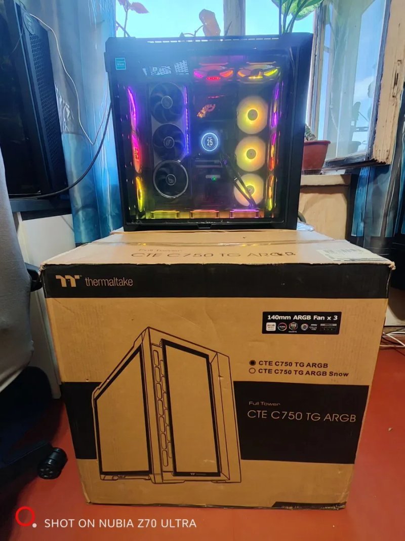 Продам дуже великий корпус фірми Thermaltake CTE C750 TG ARGB. — фото 2