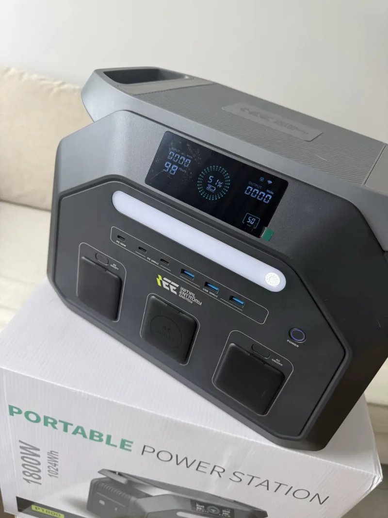 Продам iee p 1800 Зарядна станція як екофлоу ecoflow ieetek p1800 є в наявності Зарядна станція IEETek P1800 1800 Вт 1024 Вт год LiFePO4 — фото 5