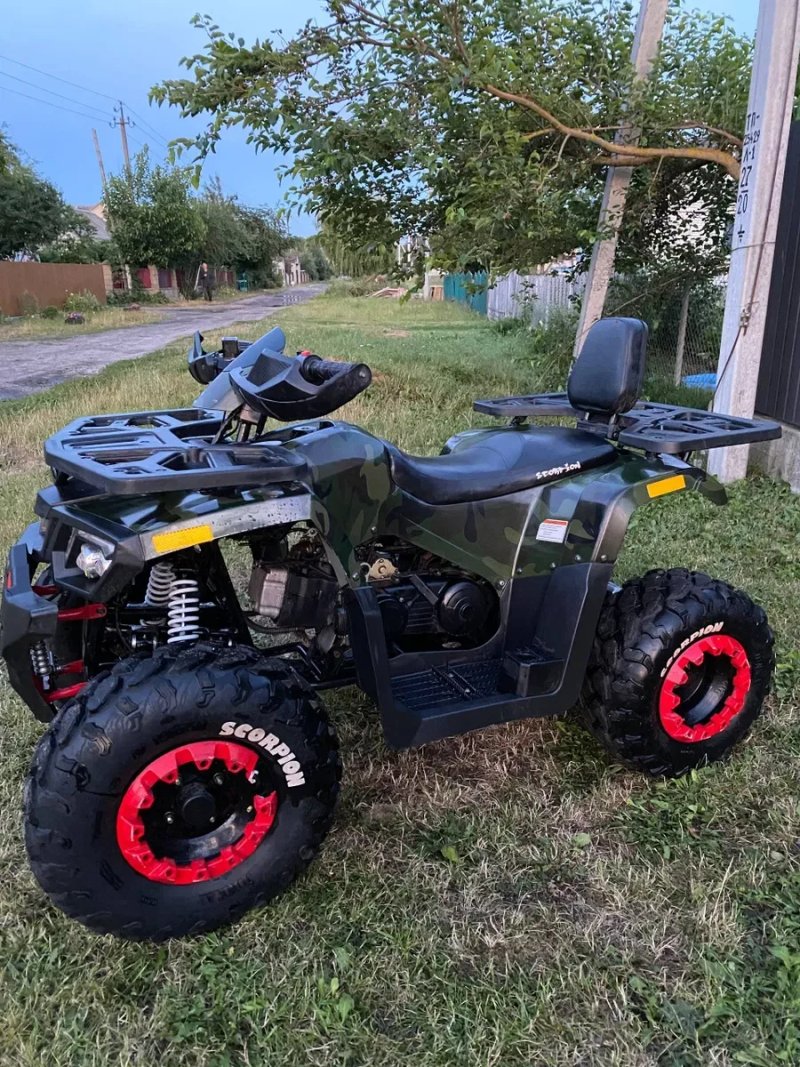 Продам квадроцикл Comman Scorpion 200 кубів в гарному стані — фото 4