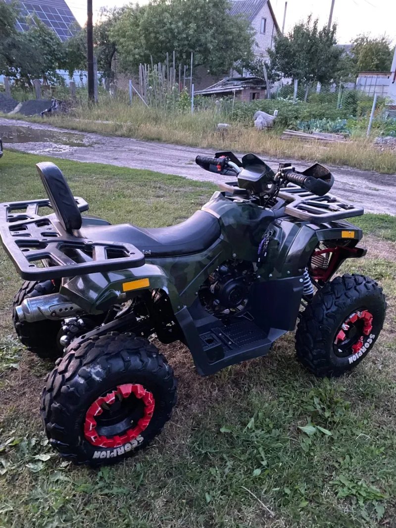 Продам квадроцикл Comman Scorpion 200 кубів в гарному стані — фото 5