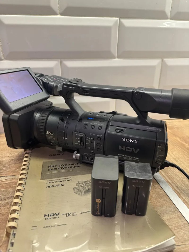 Продам легендарну напівпро-фесійну цифрову відеокамеру Sony HDR-FX1e в суперовому стані — фото 8