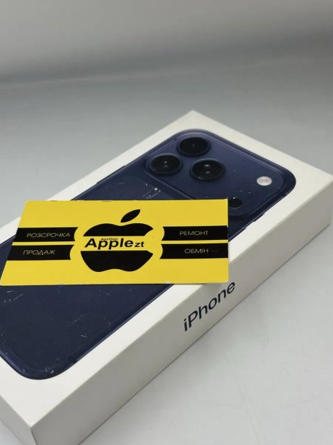 Продам новий 17 pro max 256Gb blue фізична сім