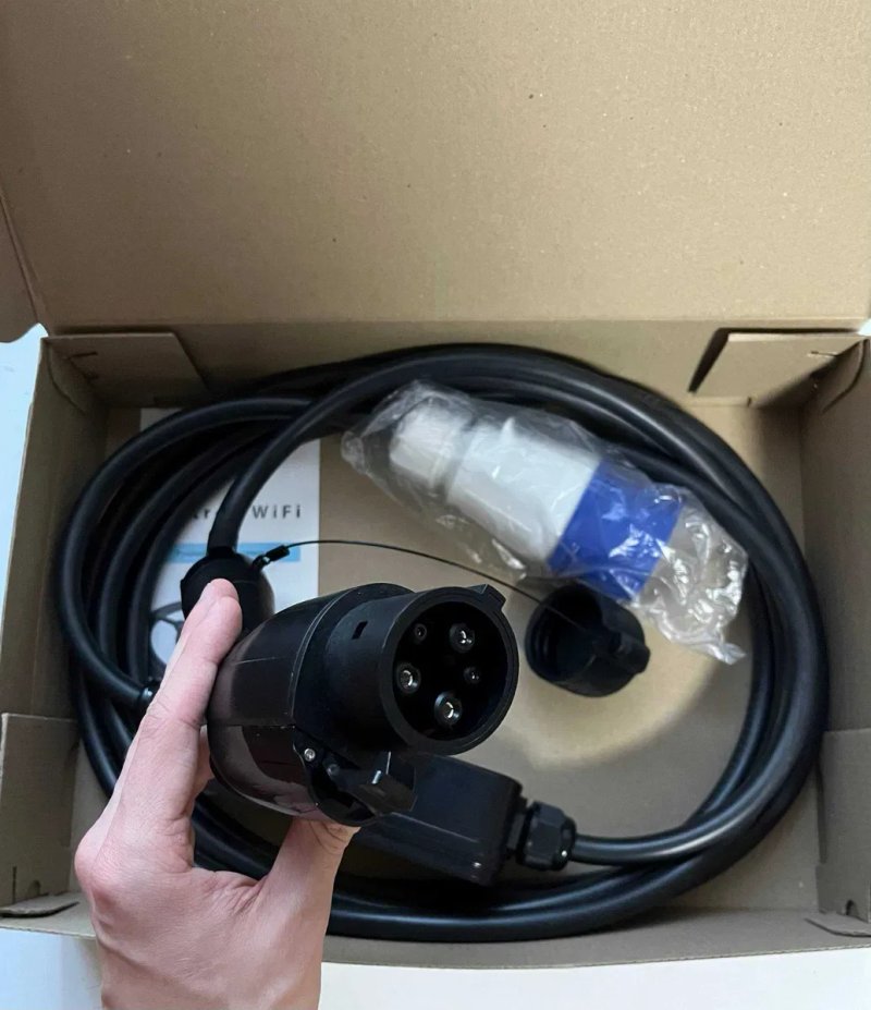 Продам оригінальну зарядку для Tesla Type1 Type2 GB-T 7 кВт, 32А, 3.5 кВт 16А Wi-Fi — фото 4
