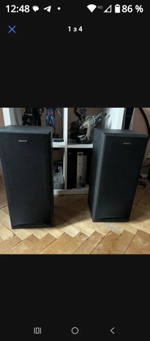 Продам пару акустических систем Sony SS-MB 215