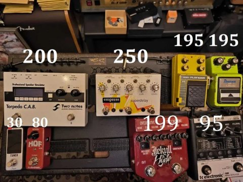 ПРОДАМ поштучно педалборд недорого Two Notes TC Ibanez Japan EHX USA Rowin Empress Delay педалі ефекти