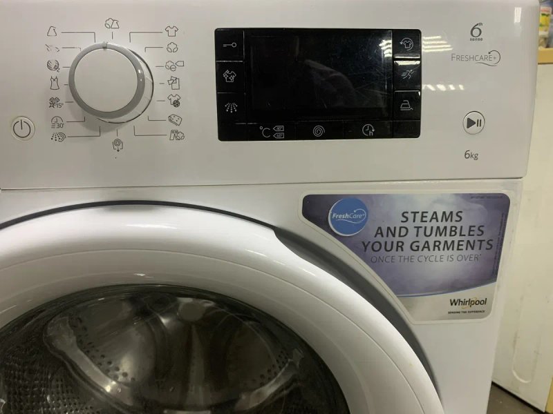 Продам пральну машину Whirlpool FreshCare FWSD61253W, 6 кг. Гарантія. — фото 2
