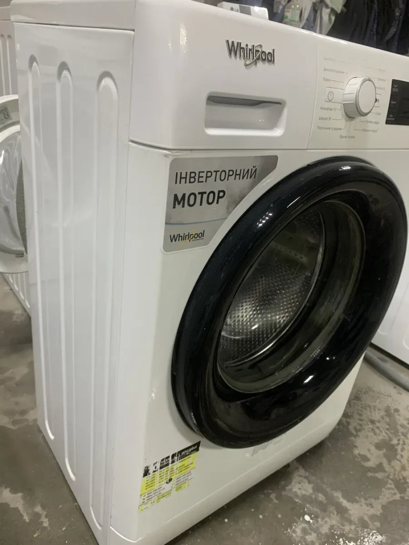 Продам пральну машину Whirlpool Sense Inverter, 6 кг. Гарантія. — фото 7