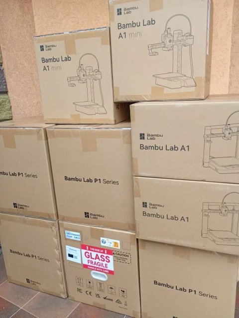 Продам принтера Bambu lab ціна вказана p1s - A1- A1 mini-A1combo-p1p