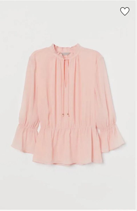 Продам Рожеву блузку H&M / легка / ніжна / нова / S