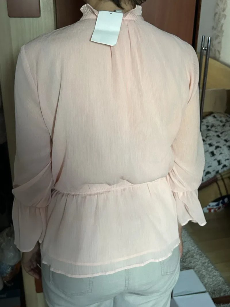 Продам Рожеву блузку H&M / легка / ніжна / нова / S — фото 3