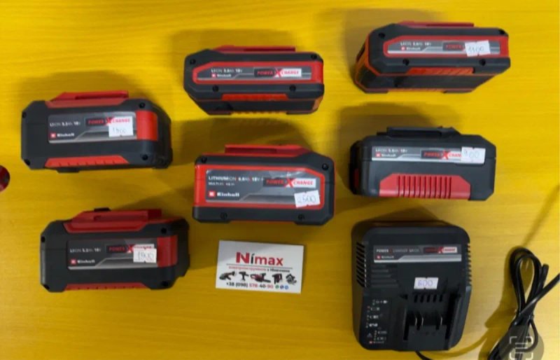Продам свої власні Акумулятори Einhell Power X-Change 18V літієві — фото 4